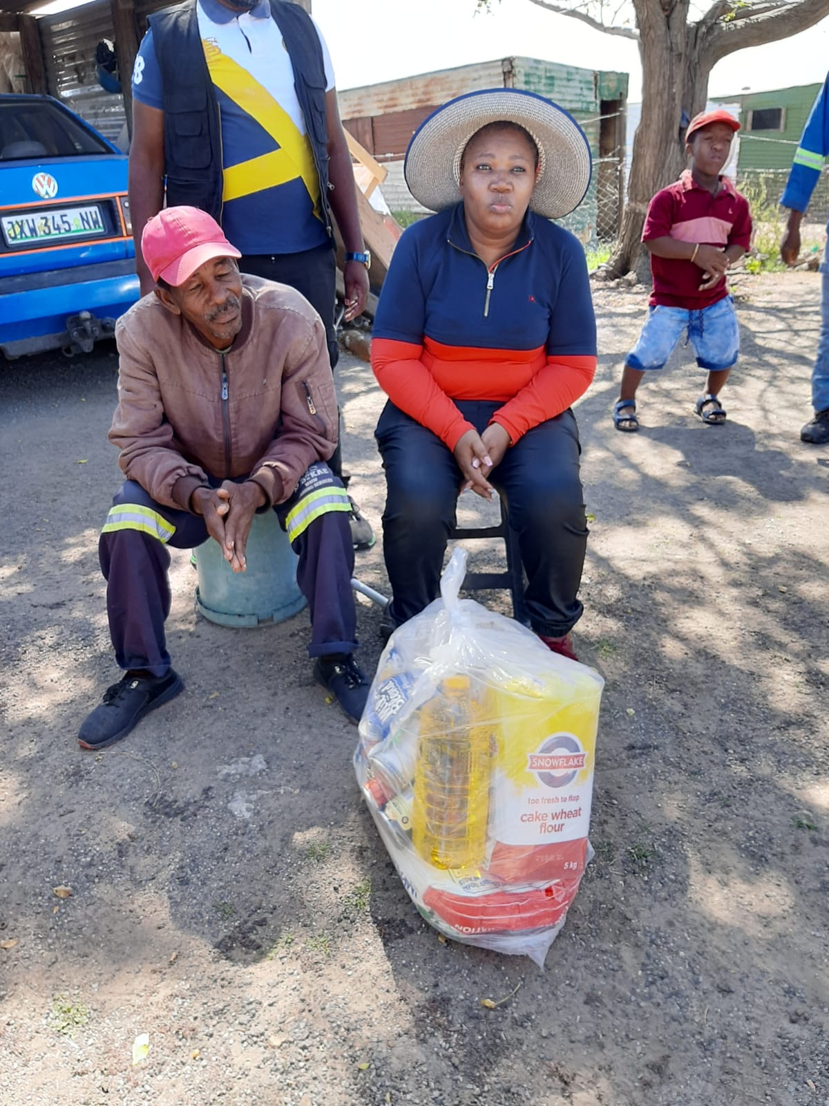 North West MEC for Social Development, Ms. North West’s Social Development aids residents with food relief packages