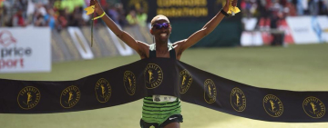 Dijana clinches Consecutive Comrades Marathon Championship.