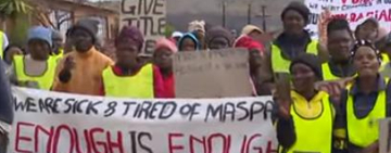 Swartruggens take frustrations to their municipality