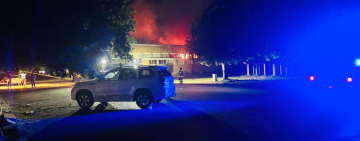 Fire devours Lichtenburg's historic town hall