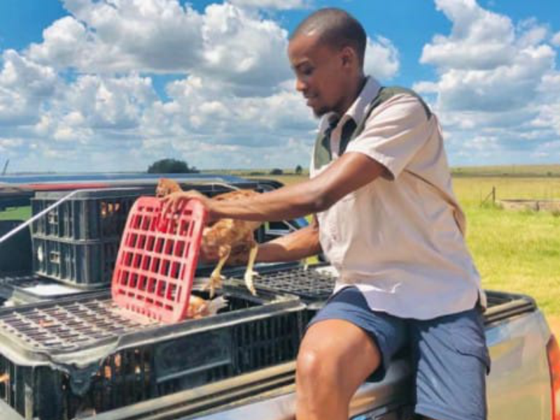 Youth in Agriculture Rorisang Sedumedi pics